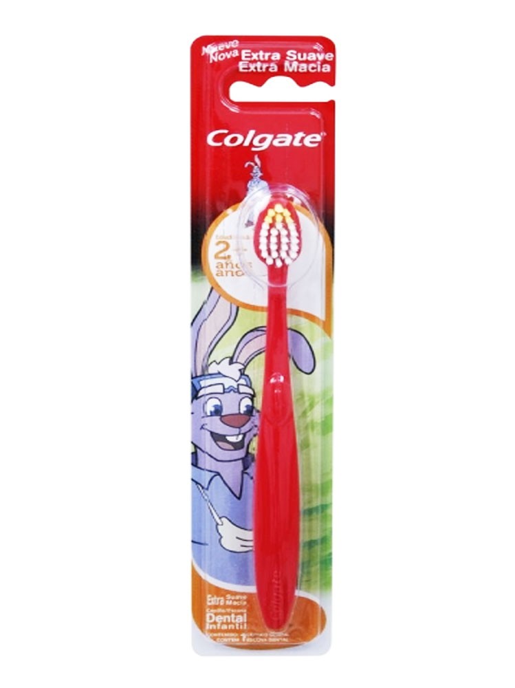 CEPILLO DENTAL COLGATE X 1 U VALUE RABITT 2+