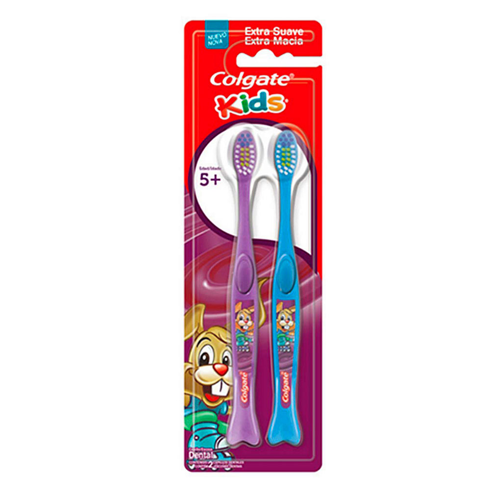 CEPILLO DENTAL COLGATE X 2 U KIDS 5+