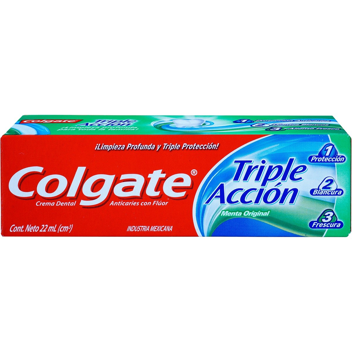 CREMA DENTAL COLGATE X 22 ML TRIPLE ACCION