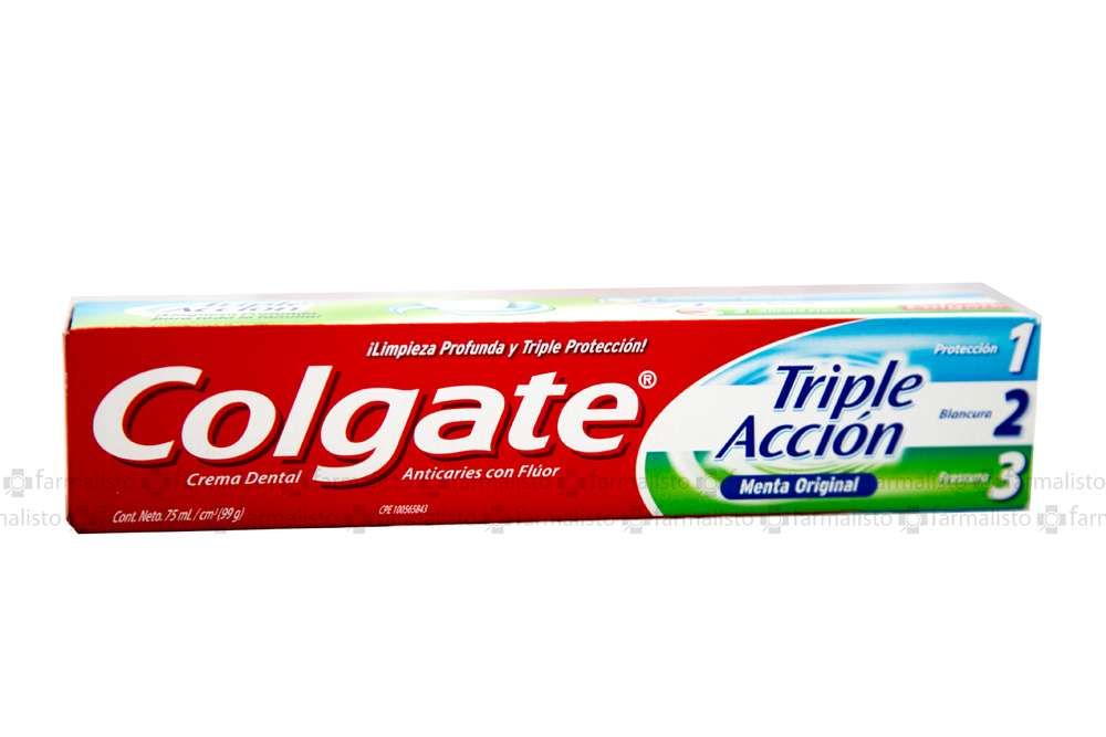 CREMA DENTAL COLGATE X 75 ML TRIPLE ACCION