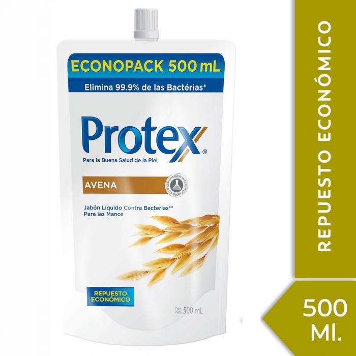 JABON MANOS PROTEX X 500 ML AVENA DP