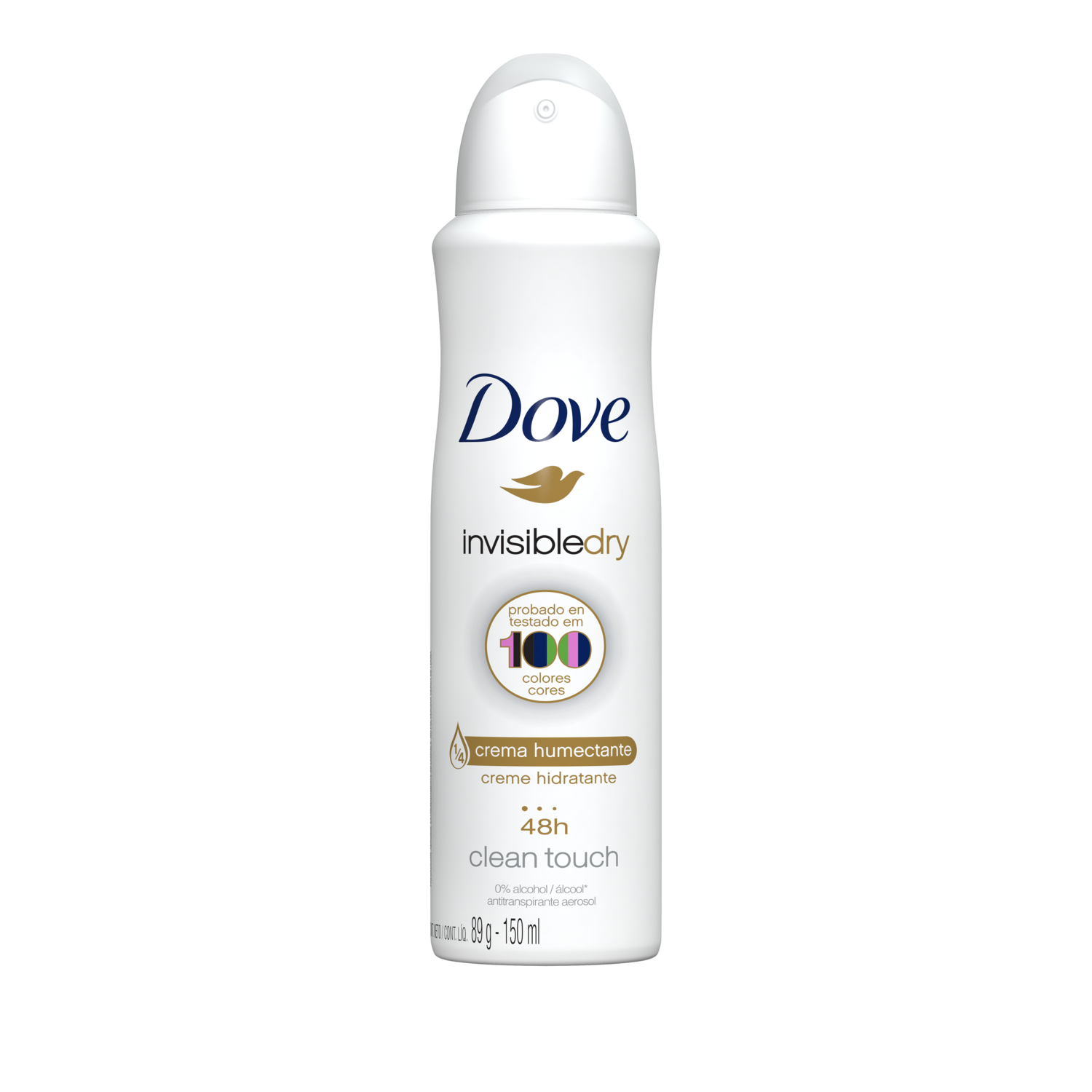 DESS DOVE X 89 G INVISIBLE SPRAY DRY (150ML)
