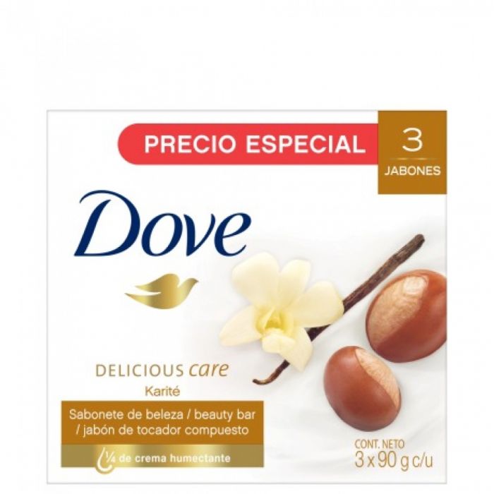 JABON BARRA DOVE X 90 G KARITE