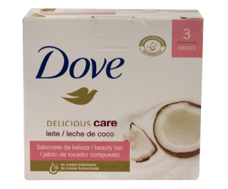 JABON BARRA DOVE X 90  CUIDADO INDULGENTE 