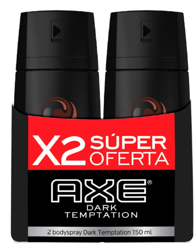 DESS AXE X 97 GR BS DARK TEMPTATION SPRA (150ML)