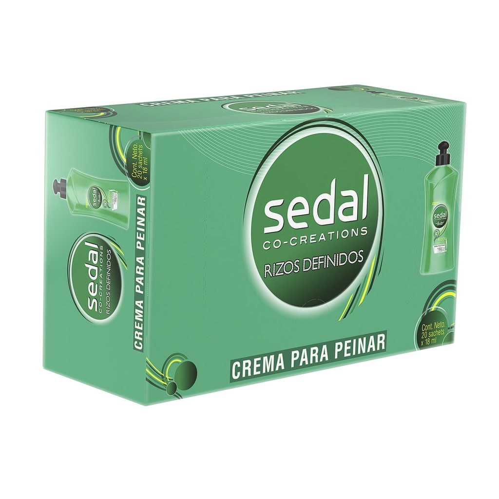CREMA PEINAR SEDAL X 18 ML RIZOS DEFINIDOS SOBRE