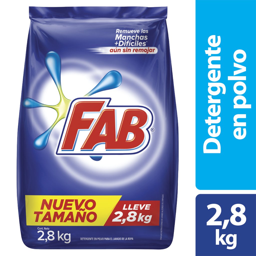 DETERGENTE FAB X 3000 GR FLORAL ULTRA FLASH
