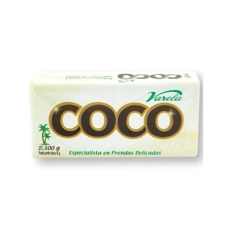 JABON BARRA COCO X 300 GR VARELA