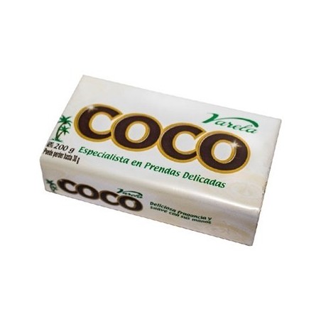 JABON BARRA COCO X 180 GR VARELA