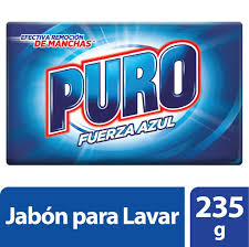 JABON BARRA PURO X 215 GR FUERZA AZUL