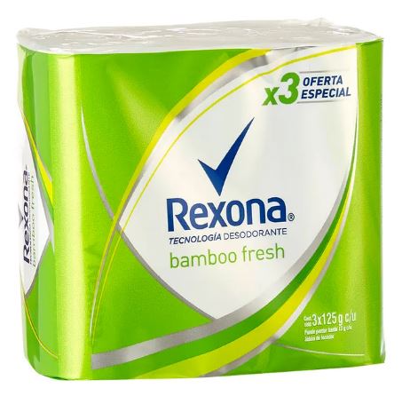 JABON BARRA REXONA X 110 GR BAMBOO