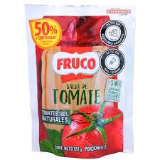 SALSA TOMATE FRUCO X 120 GR