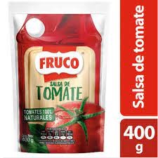 SALSA TOMATE FRUCO X 400 GR