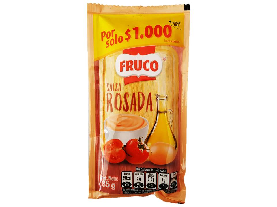 SALSA ROSADA FRUCO X 80 GR