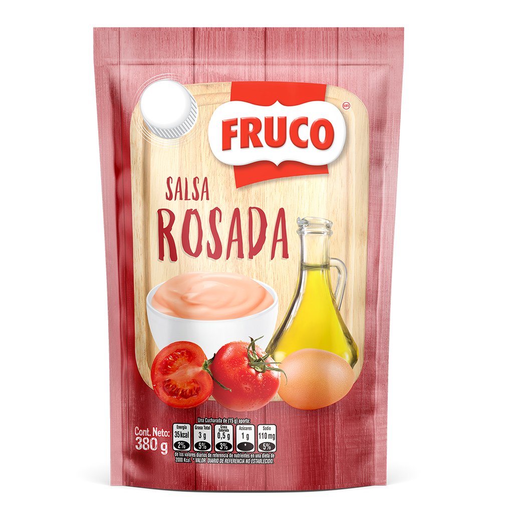 SALSA ROSADA FRUCO X 380 GR