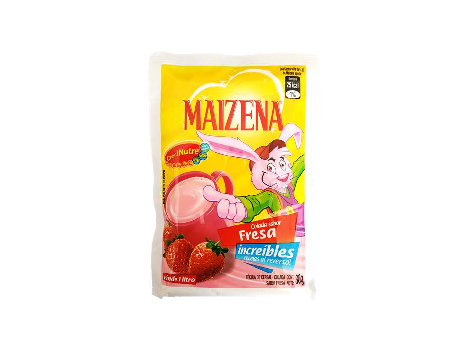 COLADAS MAIZENA X 28 GR FRESA