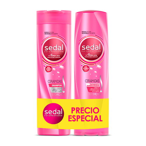 SHAMPOO SEDAL CERAMIDAS + ACONDIO CERAM X 340 ML