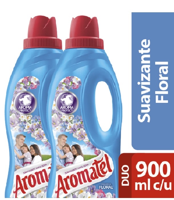 SOFLAN AROMATEL 2 X 900 ML FLORAL