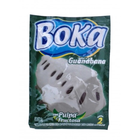 FRESCO BOKA X 2 LT GUANABANA 18 GR