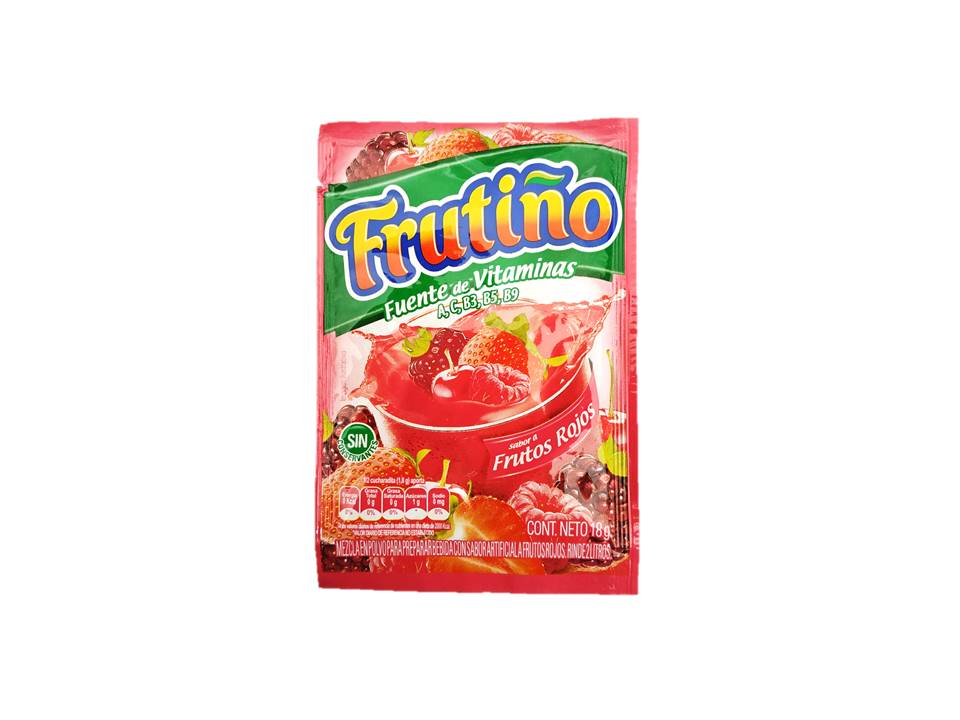 FRESCO FRUTIÑO X 2 LT FRUTOS ROJOS 10 GR