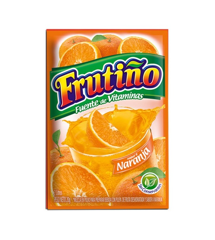 FRESCO FRUTIÑO X 2 LT NARANJA 10 GR
