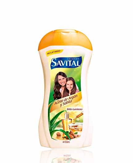 SHAMPOO SAVITAL X 550/510 ML ARGAN
