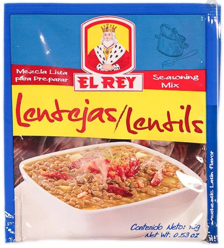 MEZCLAS EL REY X 15 GR LENTEJAS