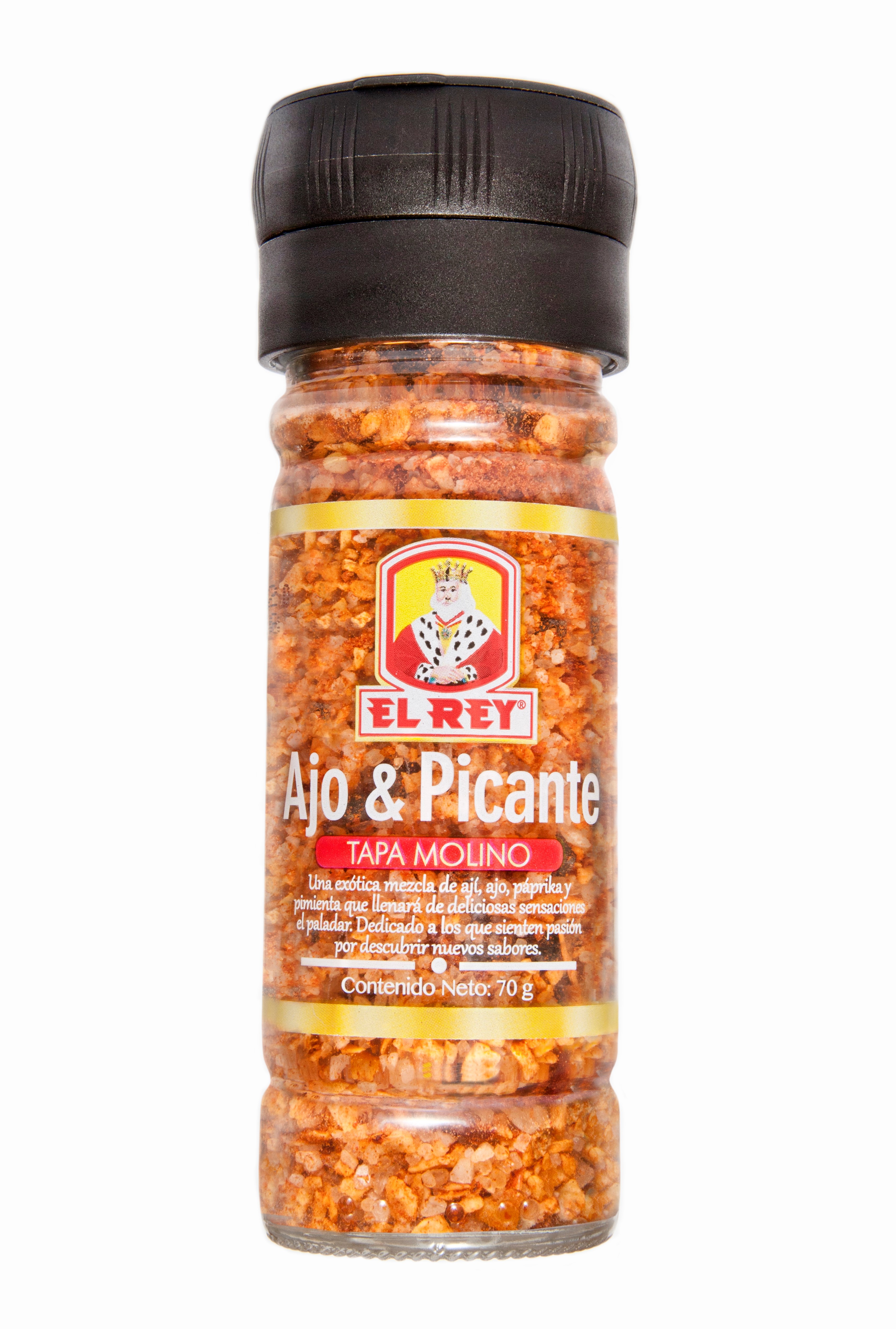 EL REY AJO PICANTE X 70 GR FRASCO