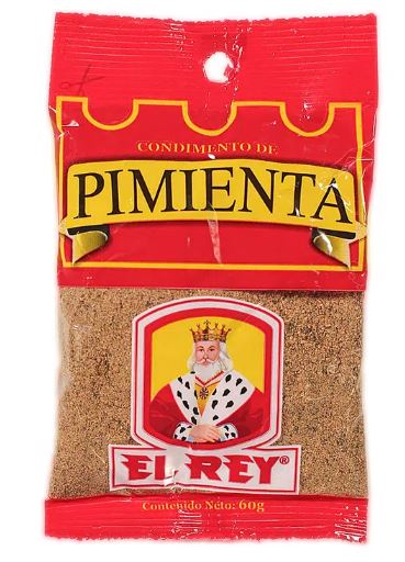 EL REY PIMIENTA MOLIDA X 60 GR CHAPETA