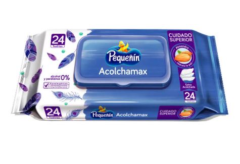 TOALLAS HUM PEQUEÑIN ACOLCHAM X 24 U