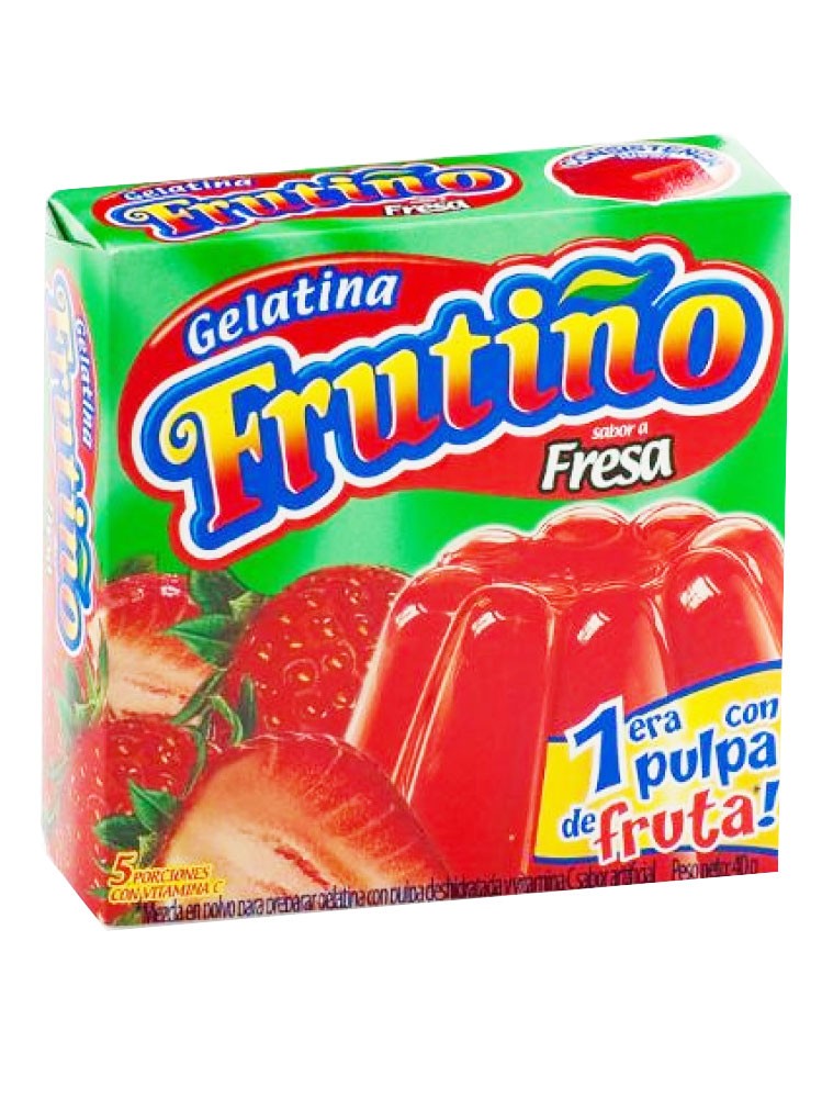 GELATINA FRUTIÑO X 1 U FRESA