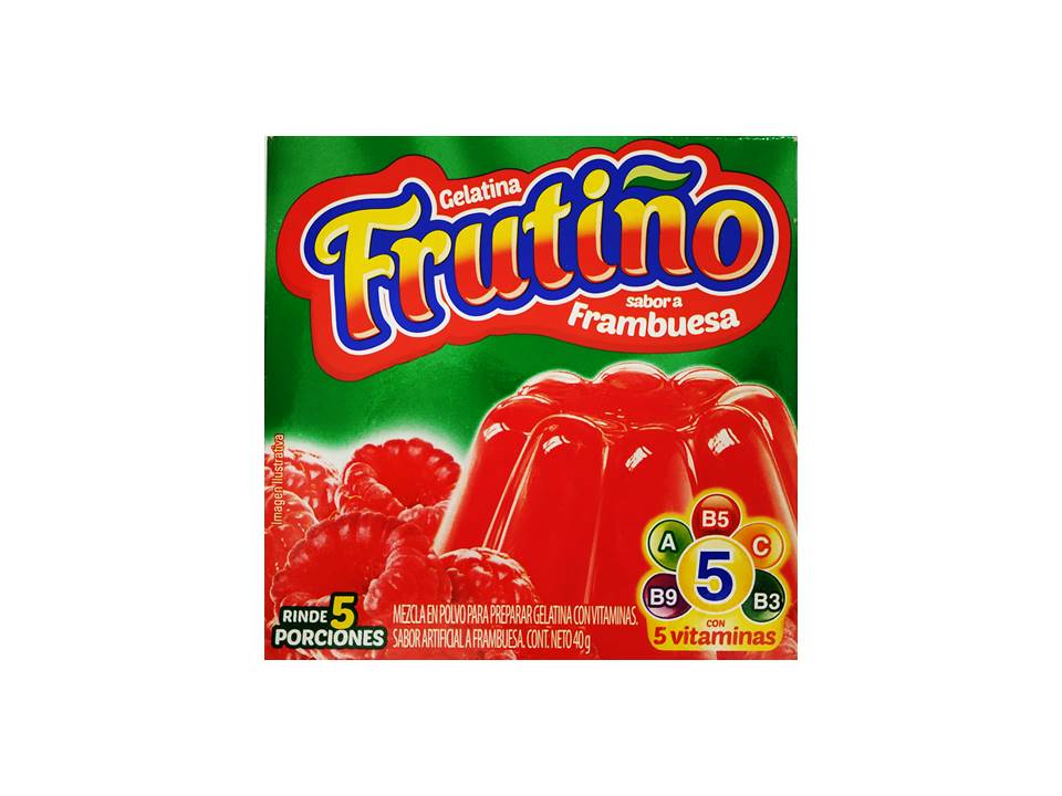 GELATINA FRUTIÑO X 1 U FRAMBUESA