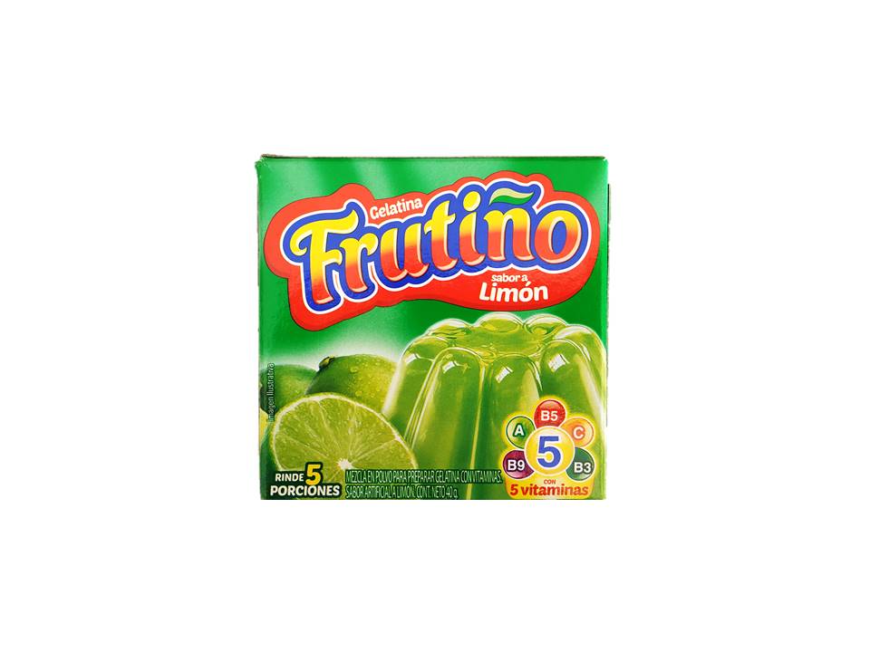 GELATINA FRUTIÑO X 1 U LIMON