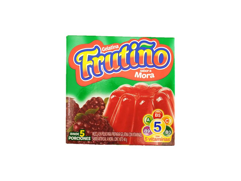 GELATINA FRUTIÑO X 1 U MORA