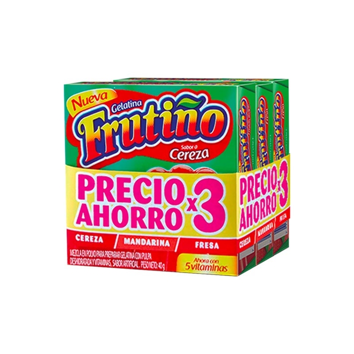 GELATINA FRUTIÑO X 3 U