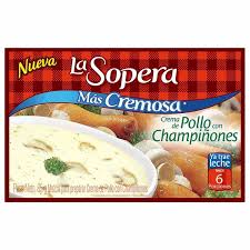 CREMA SOPERA X 6 P POLLO CHAMPIÑONES