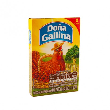 CALDO DOÑA GALLINA X 8 CUB