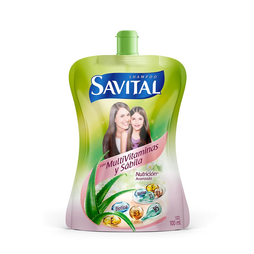SHAMPOO SAVITAL X 100 ML DP VITAMINAS
