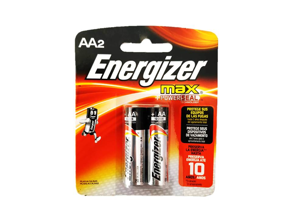 PILA ENERGIZER AA PAR TARJ