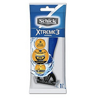 PRESTOBARBA SCHICK 3HJS P/NORMAL AZUL