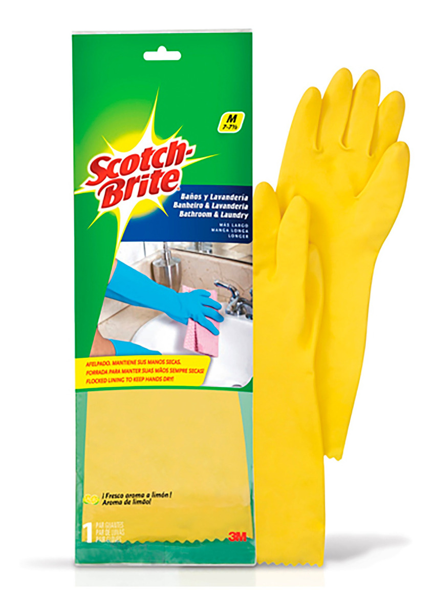 GUANTE SCOTCH BRITE X 1 PAR BAÑOL