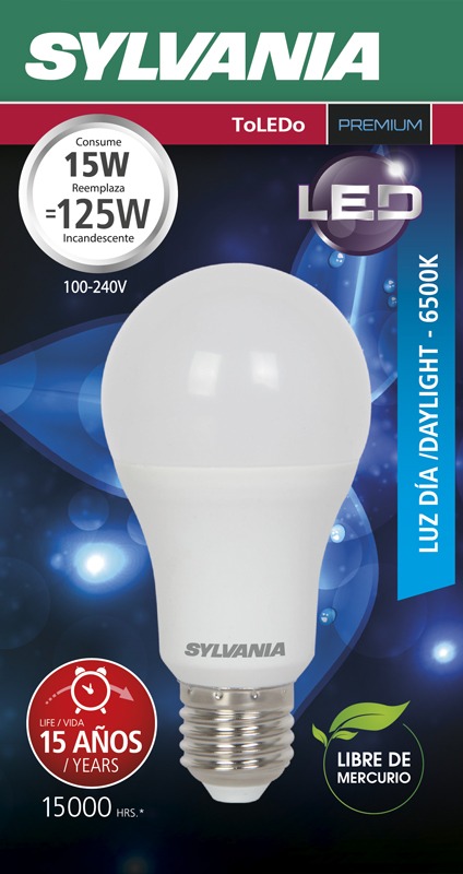 BOMBILLO SYLVANIA LED X 15 W