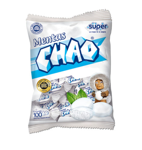 MENTA CHAO ORIGINAL X 100 U 380 G