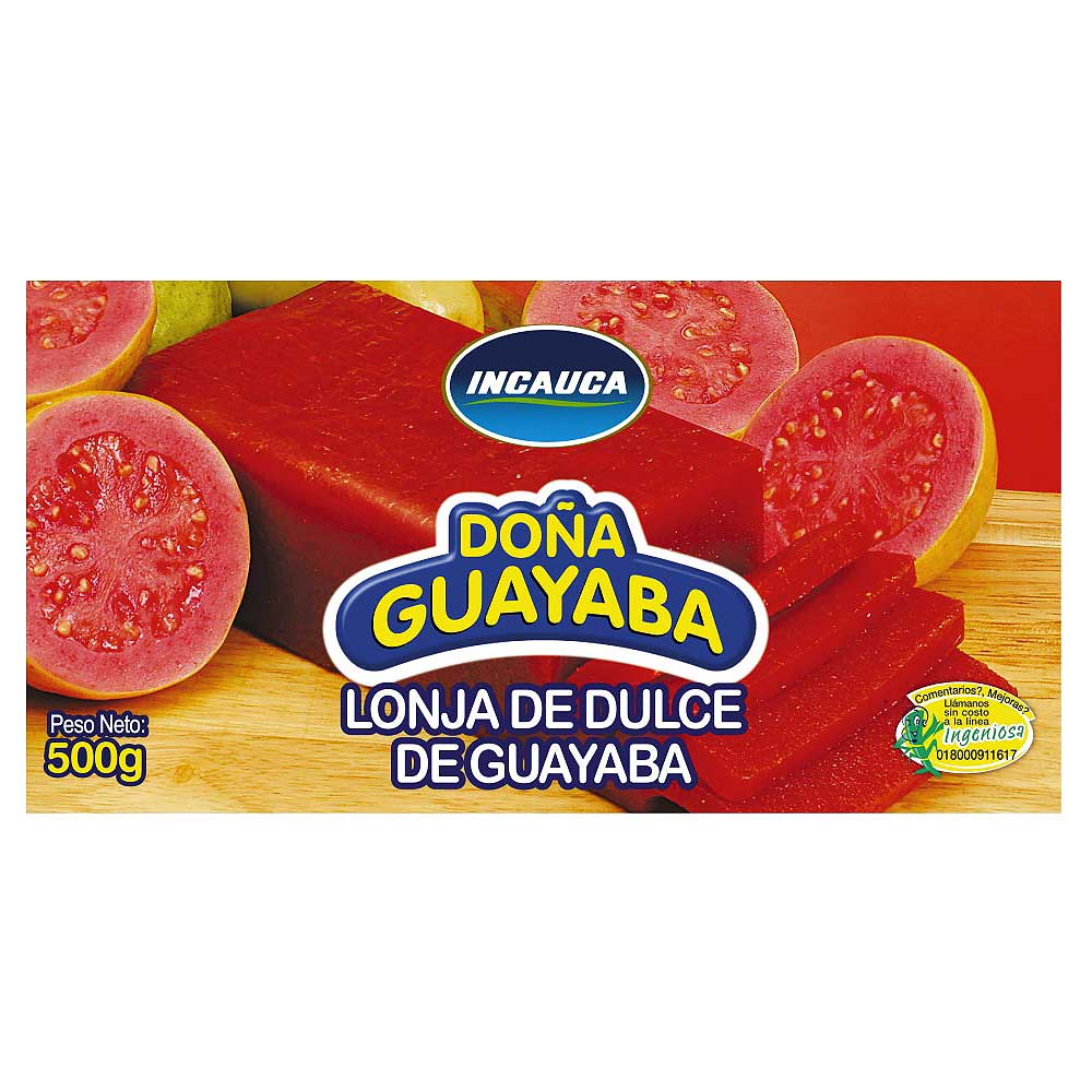 BOCADILLO LONJA DOÑA GUAYABA X 500 GR