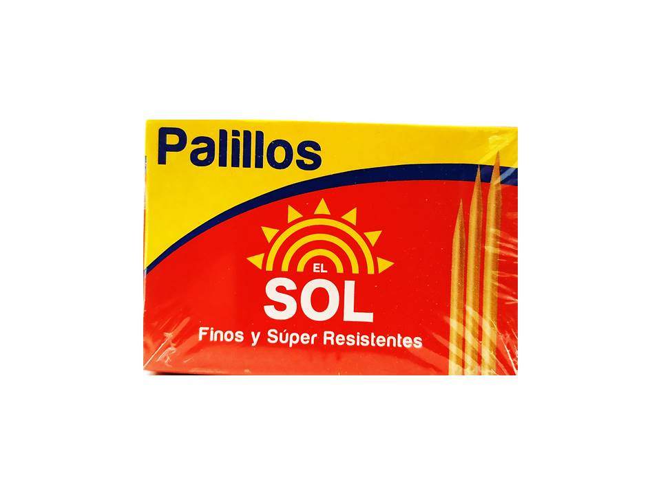 PALILLOS EL SOL X 180 U