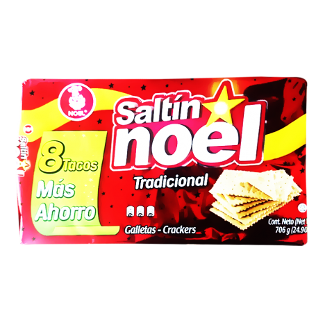 GALLETA SALTIN NOEL ORIGINAL X 8 TCS
