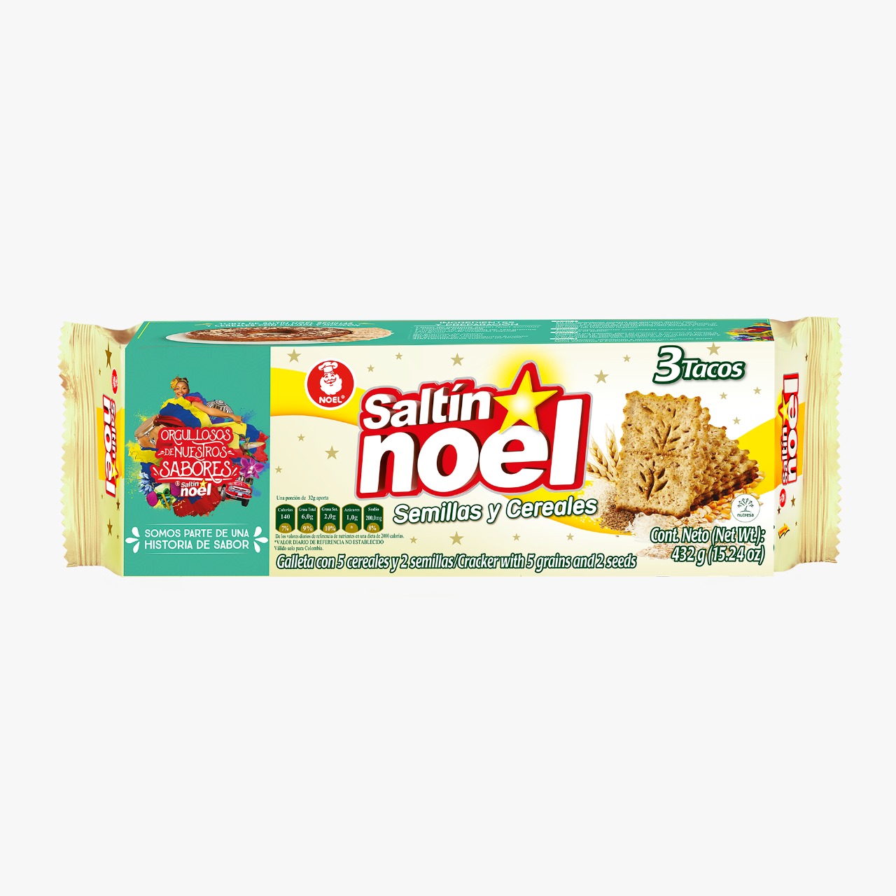 GALLETA SALTIN NOEL  X  1  TCS