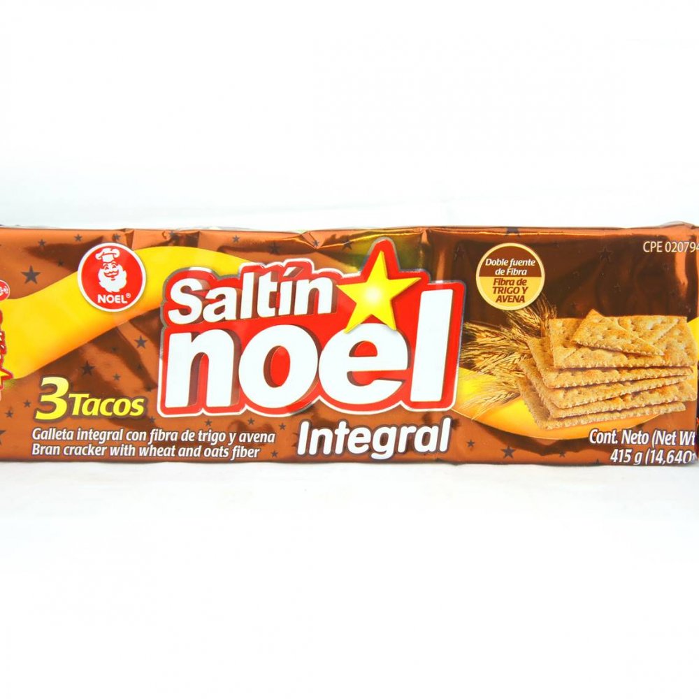GALLETA SALTIN NOEL INTEGRAL X 3 TCS