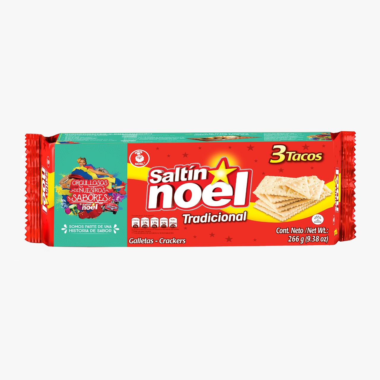 GALLETA SALTIN NOEL ORIGINAL X 3 TCS
