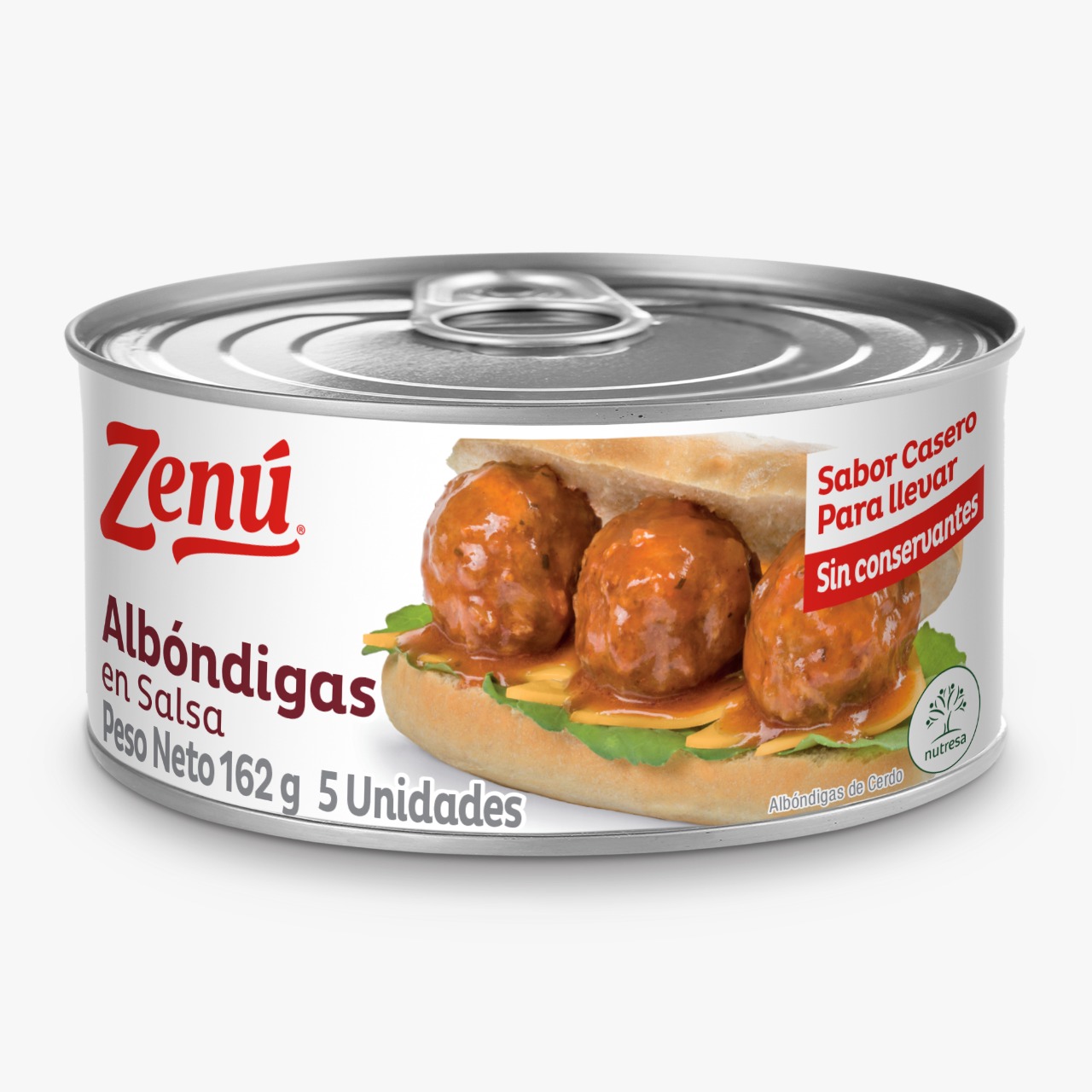 ALBONDIGA ZENU X 162 GR LATA